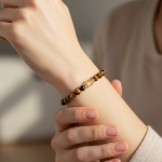 Bransoletka tygrysie oko i cytryn